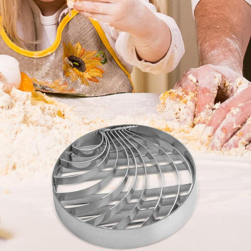 Concha Cutter Stainless Steel Bread Stamp Sandwich Bread Tool Double Sided Conc | SDWkitchen